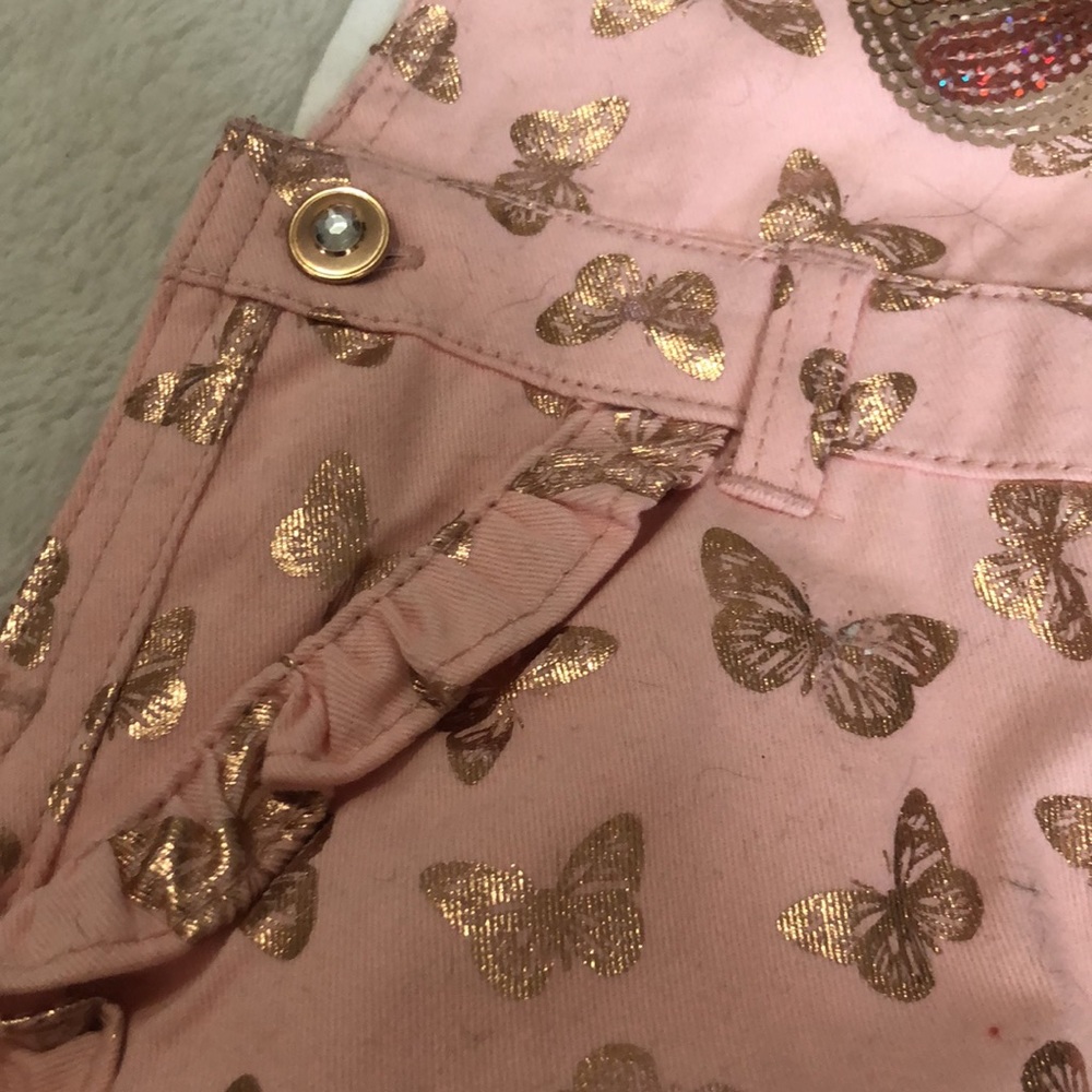 NWT girls two piece overall set - Picture 3 of 6